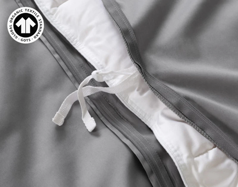 300TC Organic Cotton Duvet Cover