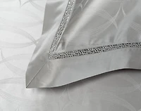 Armoire Silk Blend Duvet Cover Set, Grey, King