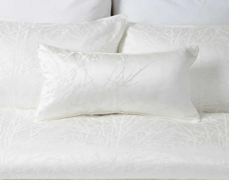 Blanchard Duvet Cover, Cotton, Scenic, White,