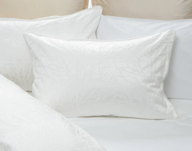 Blanchard Duvet Cover, Cotton, Scenic, White,