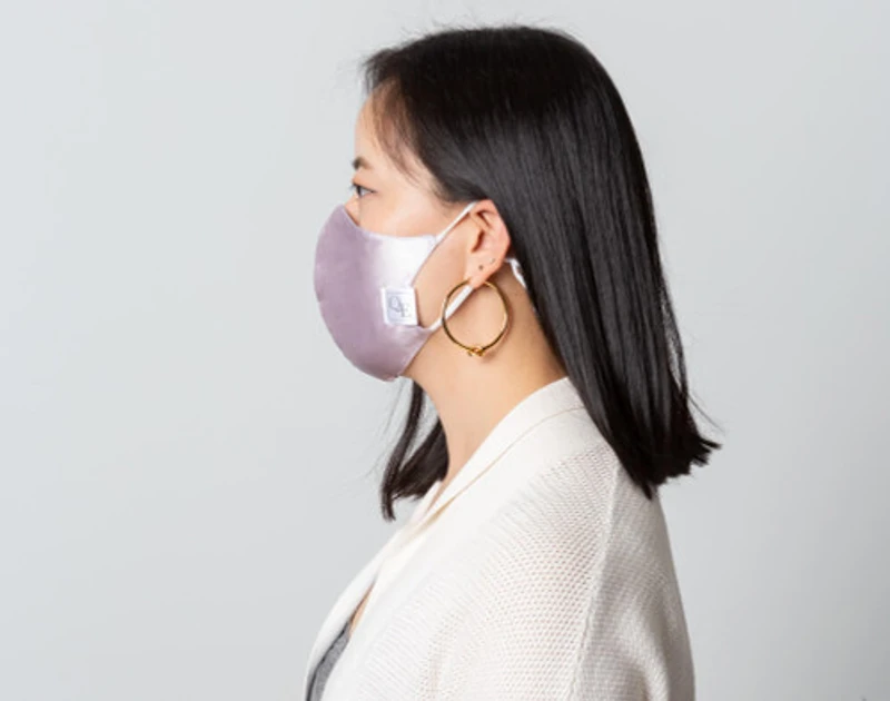 100% Silk Reusable Face Mask