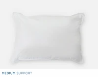 Petite Microfiber Pillow, White