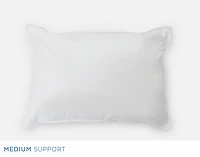 Petite Microfiber Pillow, White