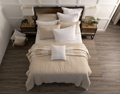 Stonehaven Duvet Cover, Cotton, Scenic, Beige,