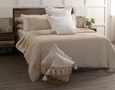 Stonehaven Duvet Cover, Cotton, Scenic, Beige,