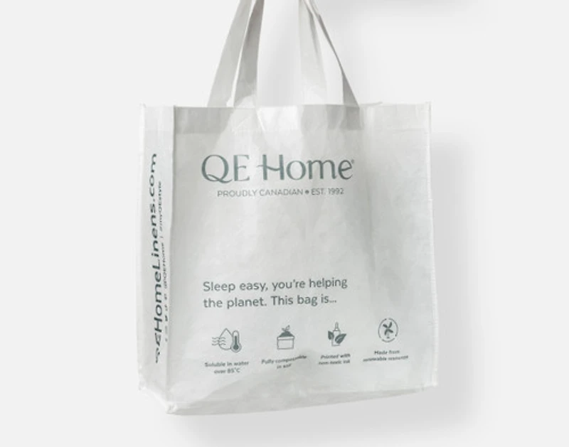 Solubag Reusable Shopping Bag, White,