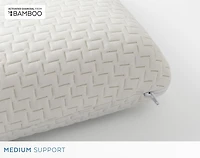 Cool Touch Memory Foam Pillow, White