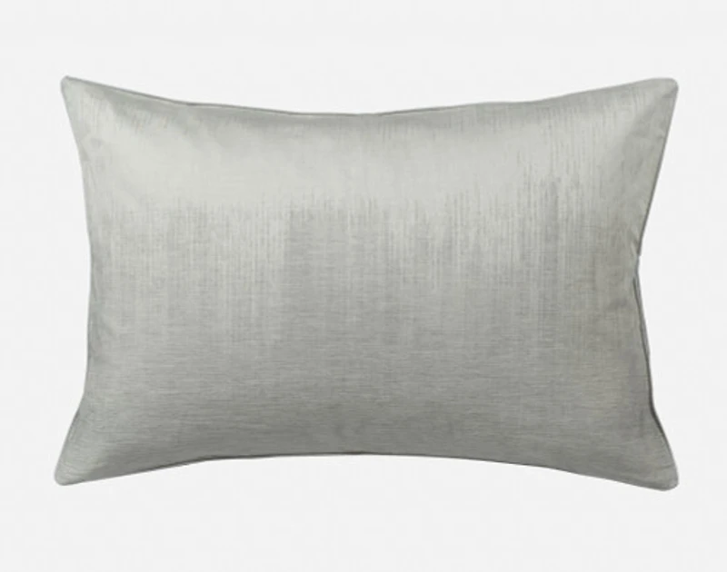 Benito Pillow Sham, Ombre, Grey,