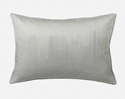 Benito Pillow Sham, Ombre, Grey,