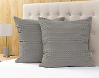 Waffle Cotton Euro Sham