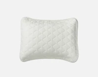 Cavell Quilt Set, Geometric, White, Super King