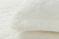 Cavell Quilt Set, Geometric, White, Super King