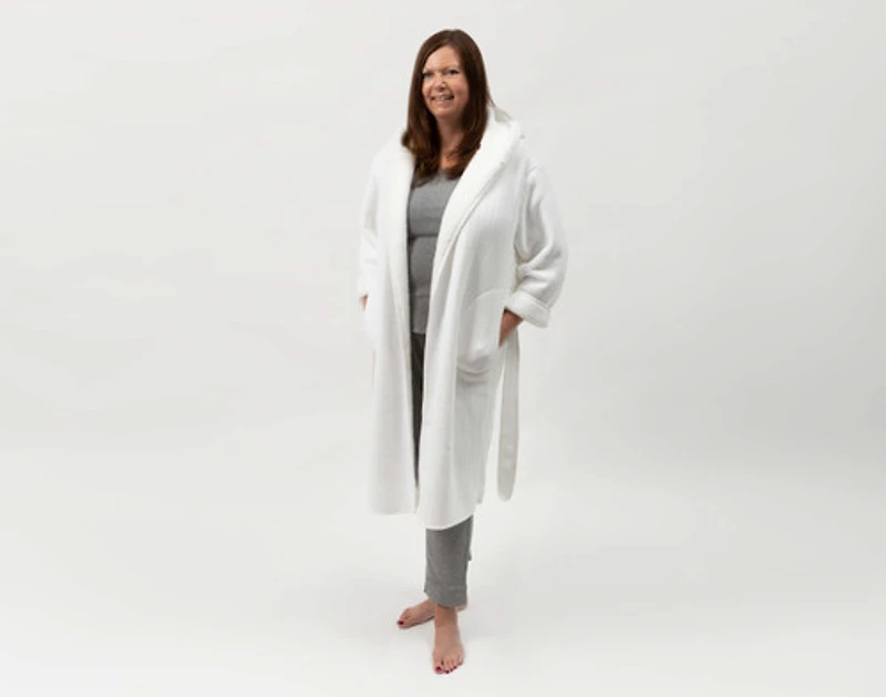 Chenille Sherpa Bathrobe