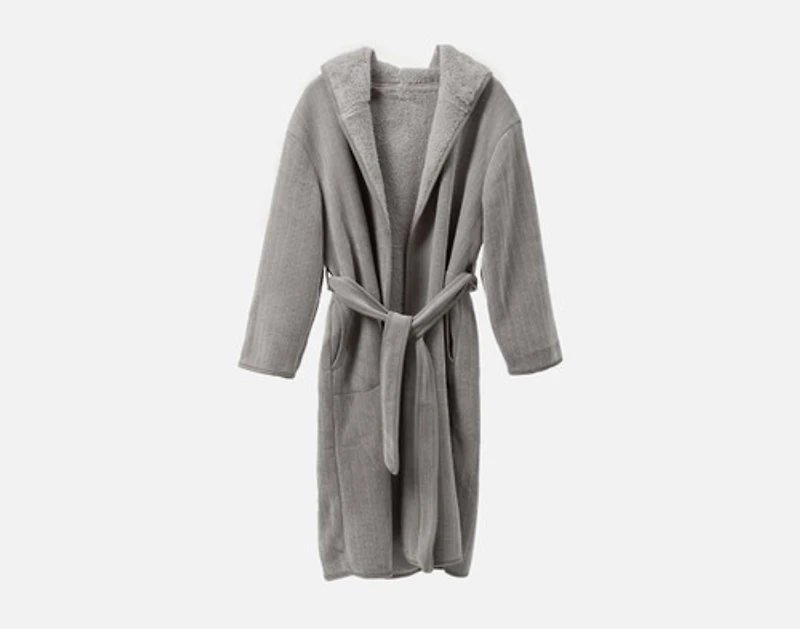 Chenille Sherpa Bathrobe