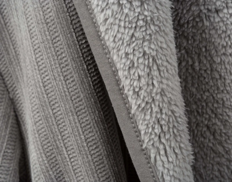 Chenille Sherpa Bathrobe