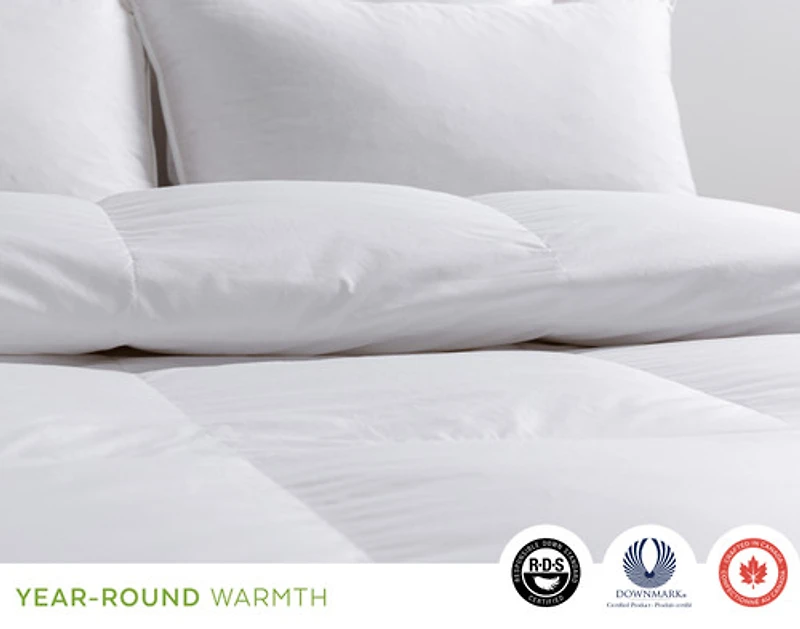 Imperial Hungarian White Goose Down Duvet, Crafted