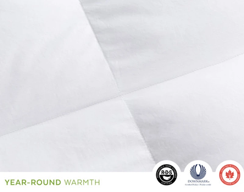 Imperial Hungarian White Goose Down Duvet, Crafted