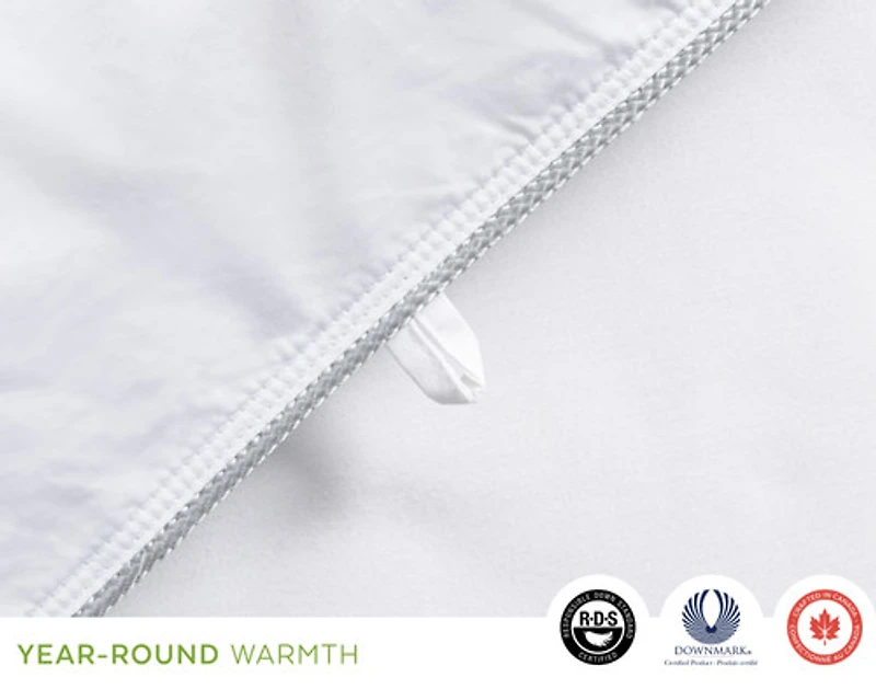Imperial Hungarian White Goose Down Duvet, Crafted