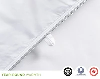 Imperial Hungarian White Goose Down Duvet, Crafted