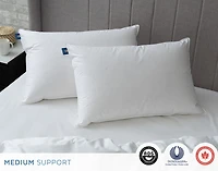 Opula White Down Pillow, Crafted