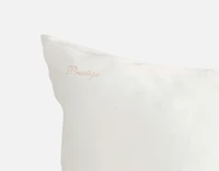 Custom Embroidered 100% Mulberry Silk Pillowcase