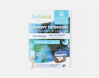 Tru Earth Laundry Detergent Strips - Fresh Linen (32 Pack)
