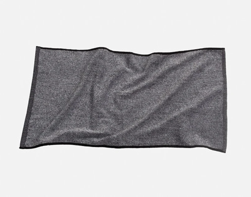 Charcoal Infused Cotton Towels, Grey, x