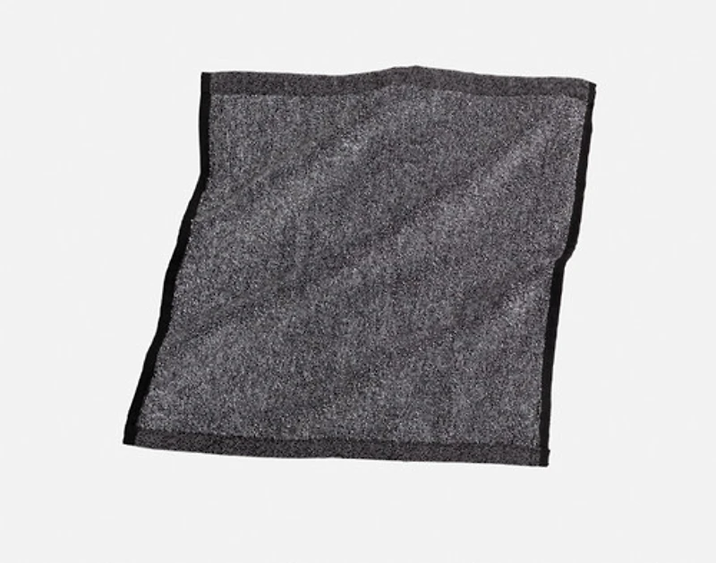 Charcoal Infused Cotton Towels, Grey, x
