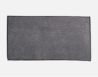 Charcoal Infused Cotton Towels, Grey, x