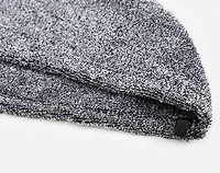 Charcoal Infused Cotton Hair Wrap, Grey