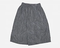 Charcoal Infused Cotton Towel Wrap, Grey