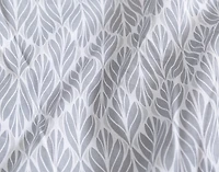 Tamarak Duvet Cover, Bamboo Cotton, Botanical, Purple,