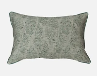 Thistledown Pillow Sham, Botanical, Green,