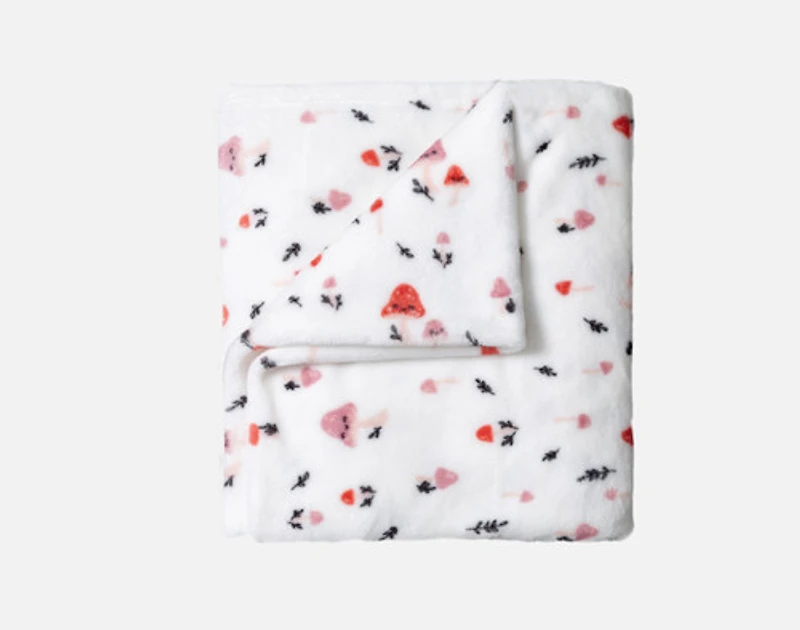 Kids' Fleece Velveteen Throw
