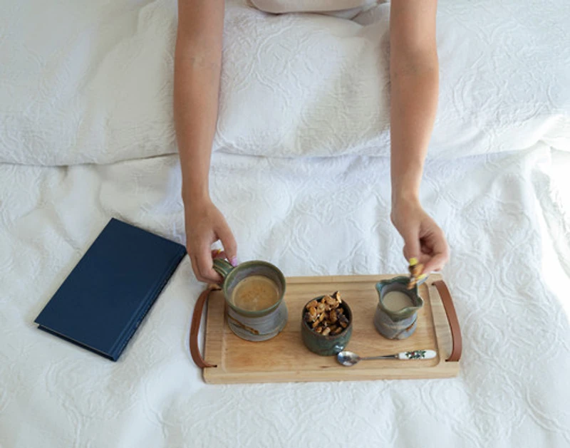 Corinthia Duvet Cover, Cotton, Geometric, White,