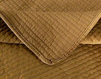 Casimir Quilt Set, Geometric, Gold, Queen