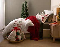 Chalkstone Duvet Cover, Cotton, Scenic, White,