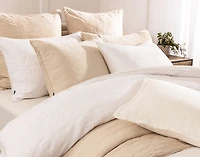 Chalkstone Duvet Cover, Cotton, Scenic, White,