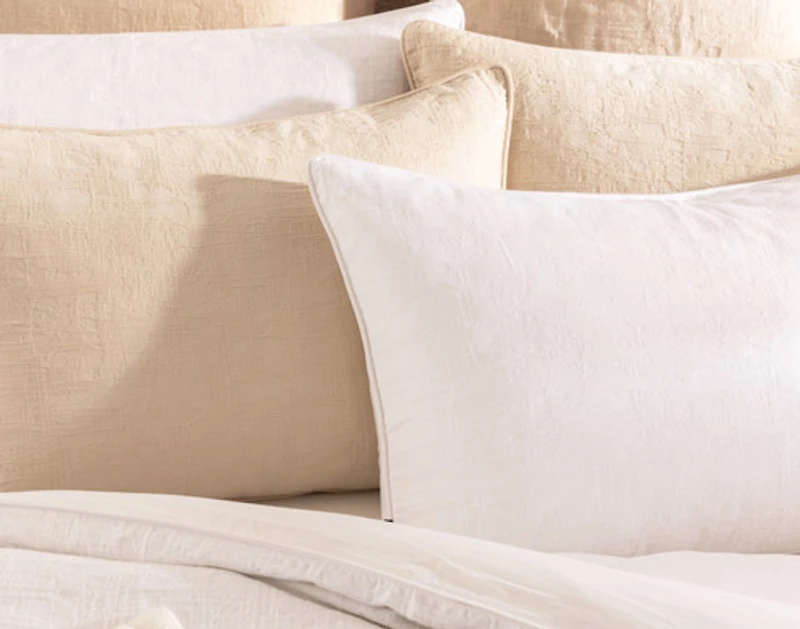 Chalkstone Pillow Sham, Scenic, White,