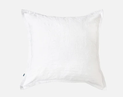 Chalkstone Euro Sham, Scenic, White, 26" x 26"