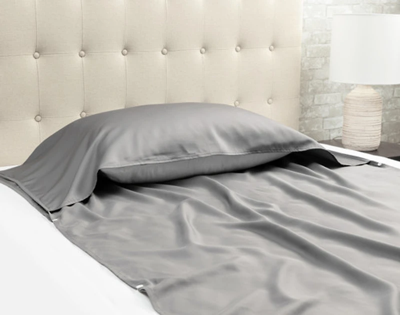 Sleep Sack & Eye Mask Travel Set, Grey