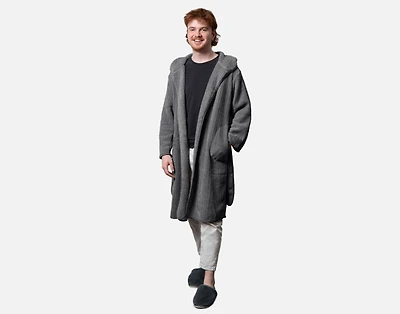Chenille Sherpa Bathrobe