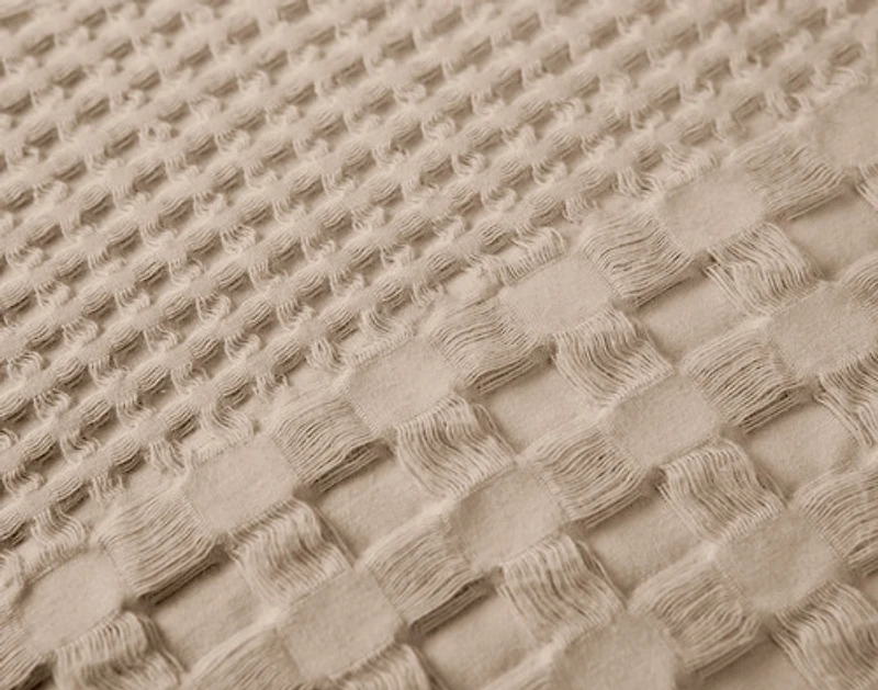 Waffle Cotton Euro Sham
