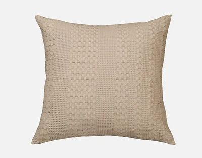 Waffle Cotton Euro Sham