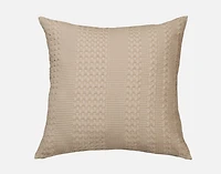 Waffle Cotton Euro Sham