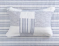 Frankie Cotton Quilt Set, White,