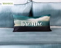 Horizons Boudoir Pillow Cover, Scenic, Green, 24" x 12"