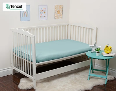 500TC Eucalyptus Luxe TENCEL Lyocell Sheet Set Crib