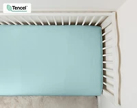 500TC Eucalyptus Luxe TENCEL Lyocell Sheet Set Crib