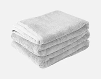 Modal Cotton Towels - Silver